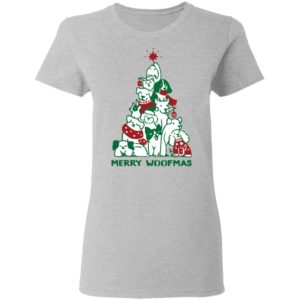 Merry Woofmas Christmas Tree sweatshirt