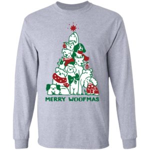 Merry Woofmas Christmas Tree sweatshirt
