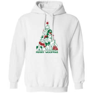 Merry Woofmas Christmas Tree sweatshirt