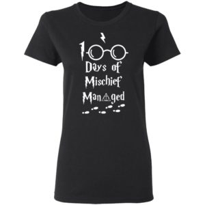 Harry Potter 100 days of mischief managed shirt