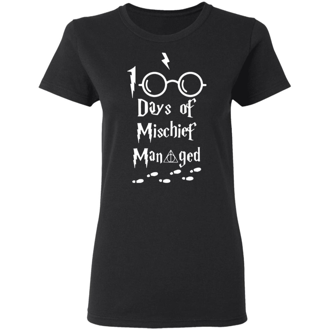 Harry Potter 100 days of mischief managed shirt Harry Potter 100 days of mischief managed shirt