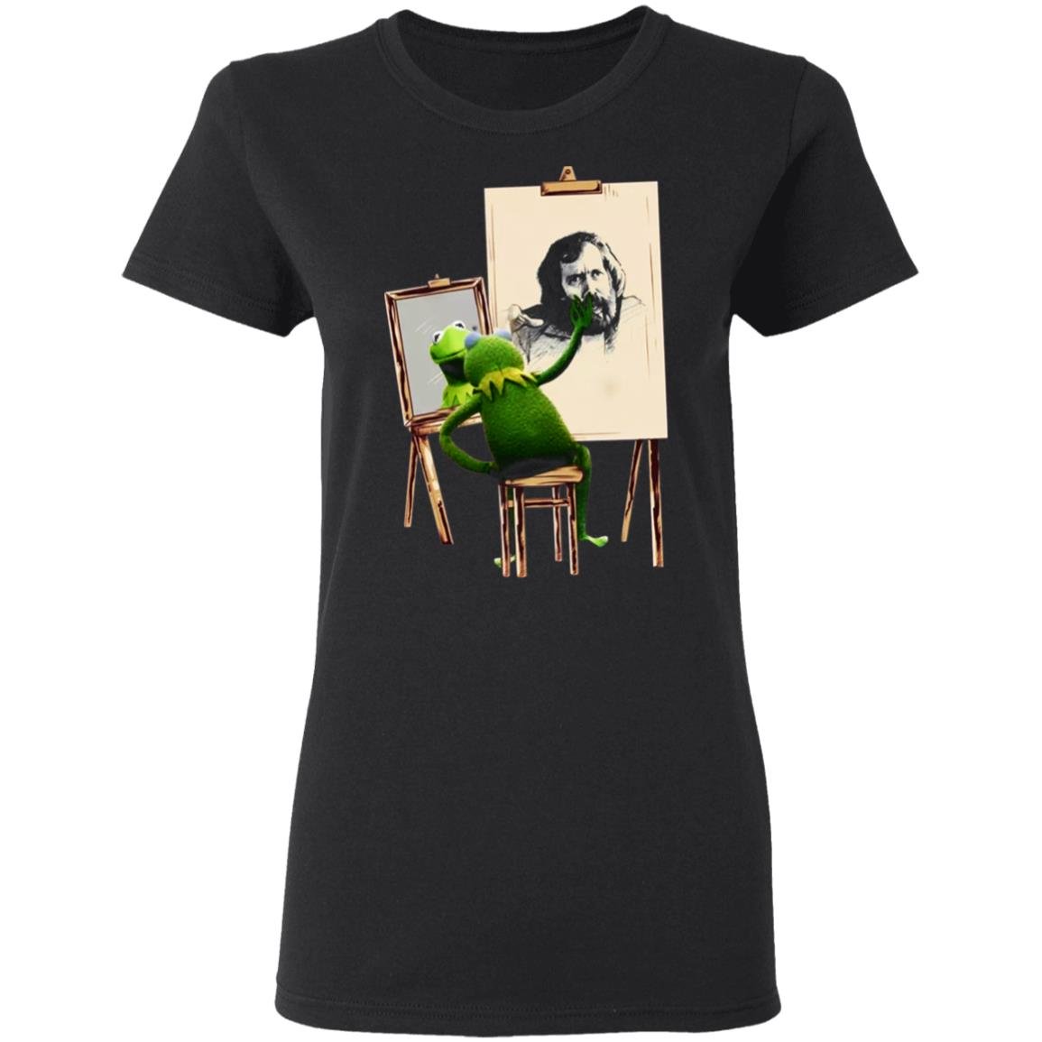 Kermit The Frog painting Jim Henson shirt Kermit The Frog painting Jim Henson shirt