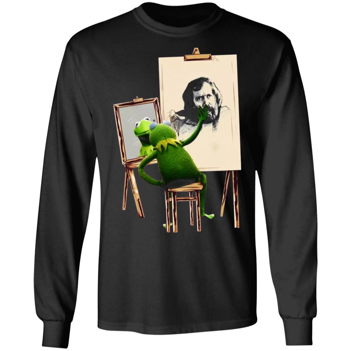Kermit The Frog painting Jim Henson shirt Kermit The Frog painting Jim Henson shirt