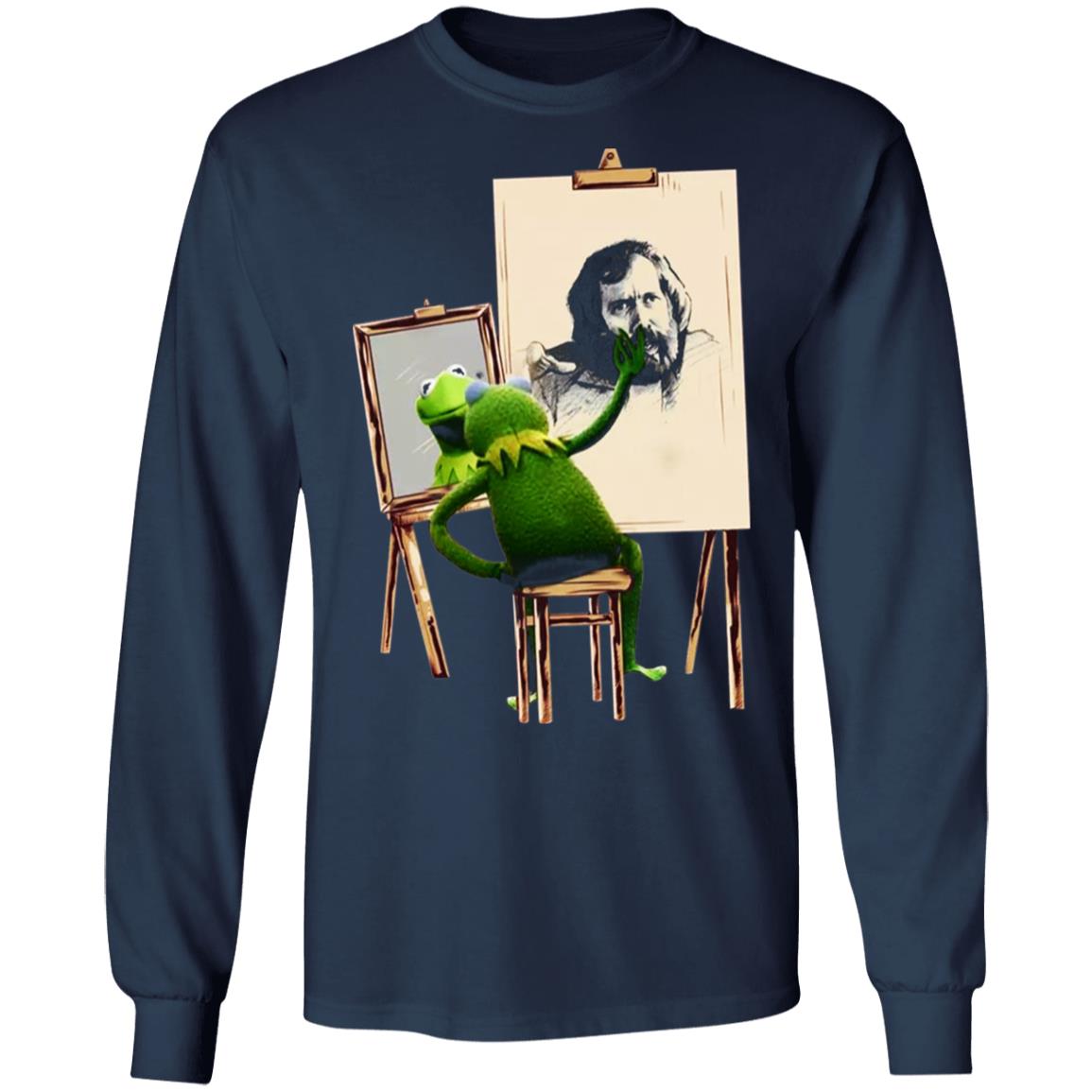 Kermit The Frog painting Jim Henson shirt Kermit The Frog painting Jim Henson shirt
