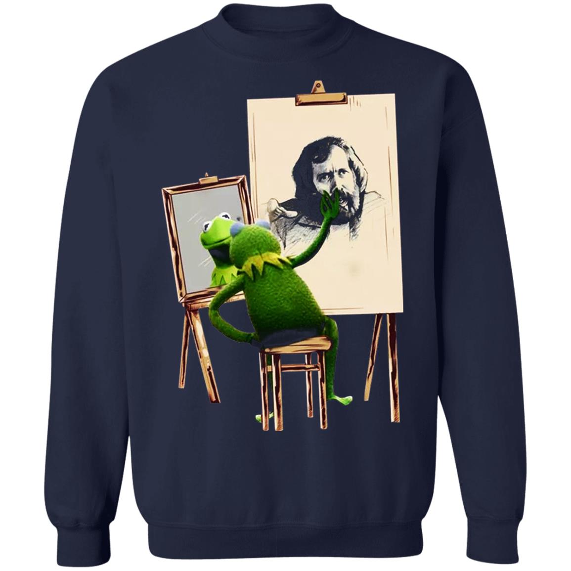 Kermit The Frog painting Jim Henson shirt Kermit The Frog painting Jim Henson shirt
