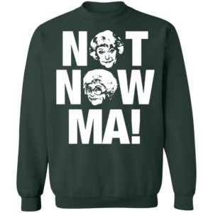 Golden Girls Not Now Ma shirt