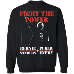 Fight the power Bernie Sanders and public enemy shirt