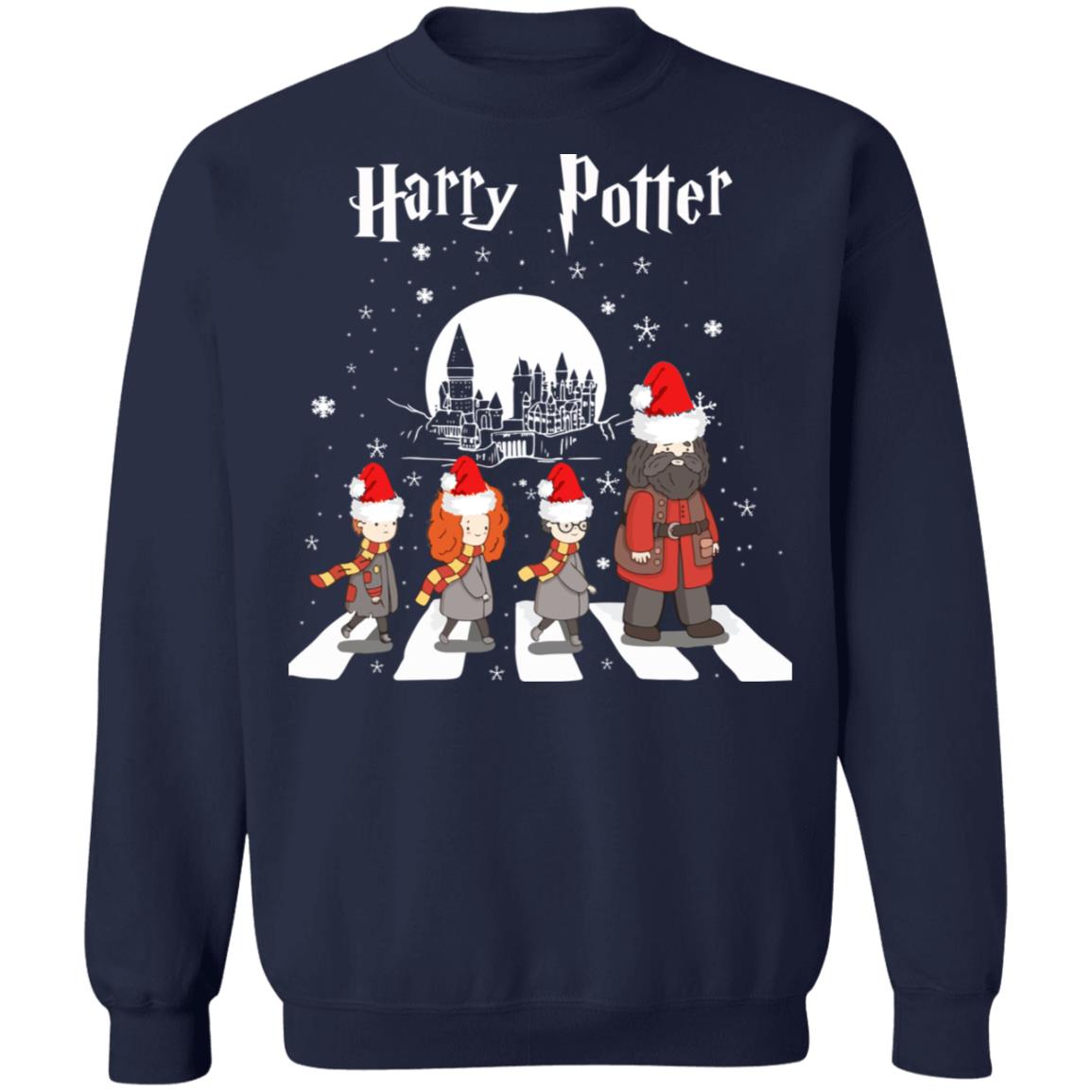 Harry Potter Abbey Road Christmas shirt Harry Potter Abbey Road Christmas shirt