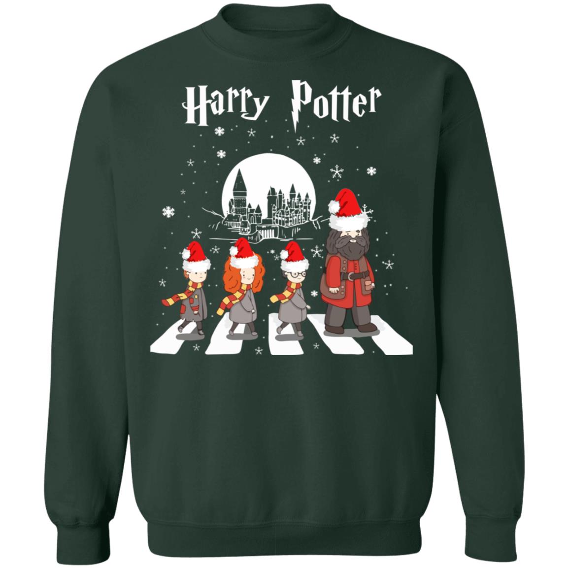 Harry Potter Abbey Road Christmas shirt Harry Potter Abbey Road Christmas shirt