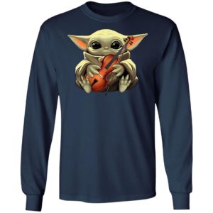 Baby Yoda hug Violin shirt