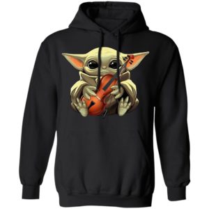 Baby Yoda hug Violin shirt