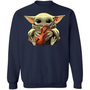 Baby Yoda hug Violin shirt