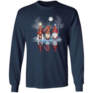 Cool Three Nordic Gnomes Reflection Gnome Tomte Christmas Sweatshirt