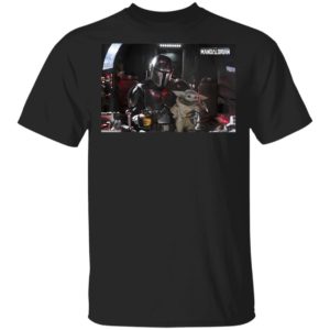 Star Wars Shirt The Mandalorian and The Child Pilot and Co-Pilot