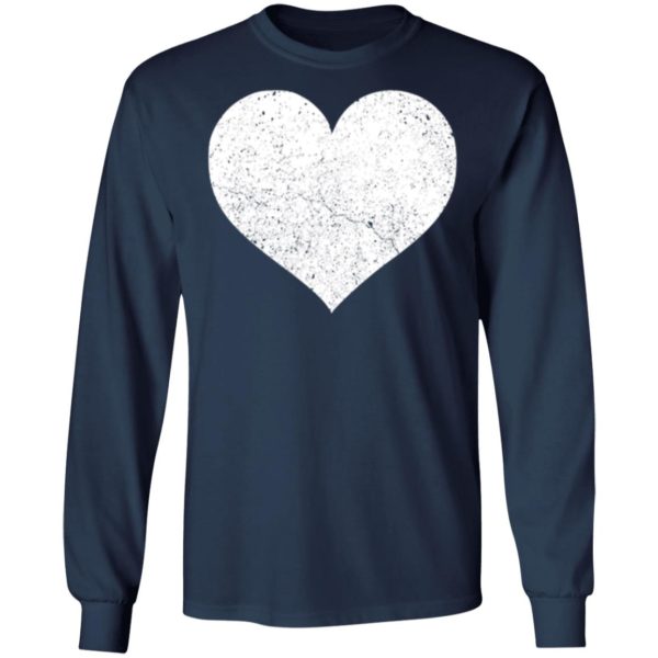 Heart Valentines Day T-Shirt Long Sleeve