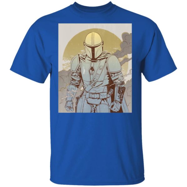 Line Art Poster T-Shirt Star Wars The Mandalorian Hoodie