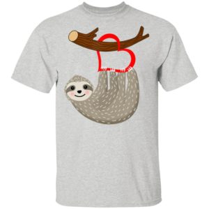 Sloth Heart Valentines Day T-Shirt Long Sleeve