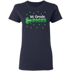 1st Grade Shamrocks St Patricks Day Shirt, Hoodie