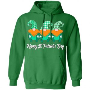 3 Cute Irish Gnomes Leprechauns Happy St. Patricks Day Shirt, Long Sleeve