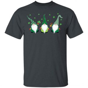 3 Irish Gnomes Leprechauns Shamrocks St Patricks Day Shirt