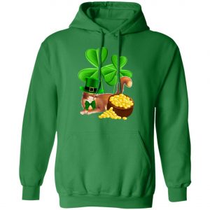 Abyssinian Cat St Patricks Day Shirt - Leprechaun Cat Lover T-Shirt