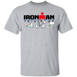Snoopy Ironman Triathlon World Triathlon Shirt Hoodie Long Sleeve