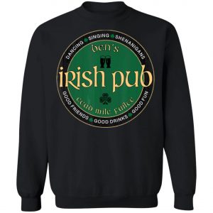 Bens Irish Pub Saint Patricks Day Party T-Shirt, Bella