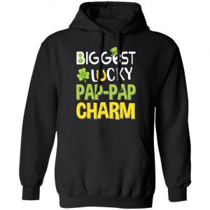 Biggest-Lucky Pap-Pap Charm Saint Patricks Day T-Shirt, Bella