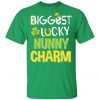 Biggest-Lucky Nunny Charm Saint Patricks Day T-Shirt, Bella