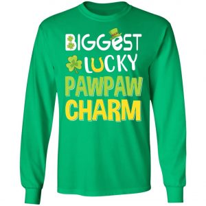 Biggest-Lucky Pawpaw Charm Saint Patricks Day T-Shirt, Bella