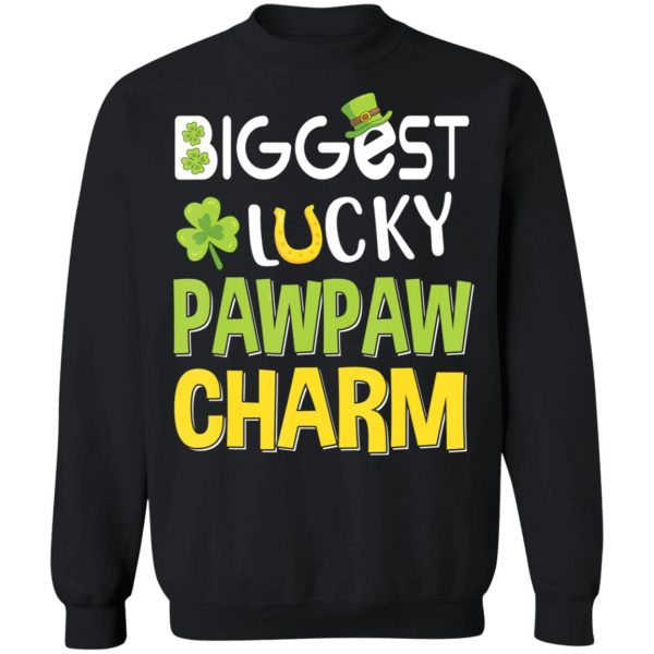 Biggest-Lucky Pawpaw Charm Saint Patricks Day T-Shirt, Bella