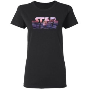 Baby Yoda Shirt Star Wars The Mandalorian Razor Crest Floating Pod