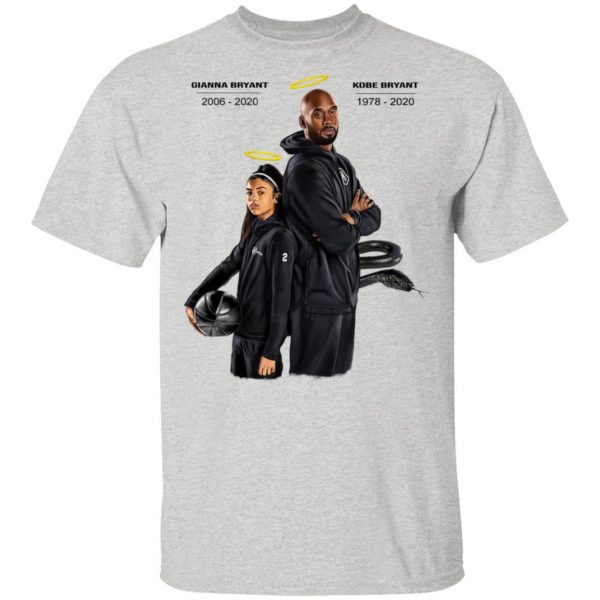 Rip Black mamba and Gigi Bryant T-shirt premium, Long Sleeve