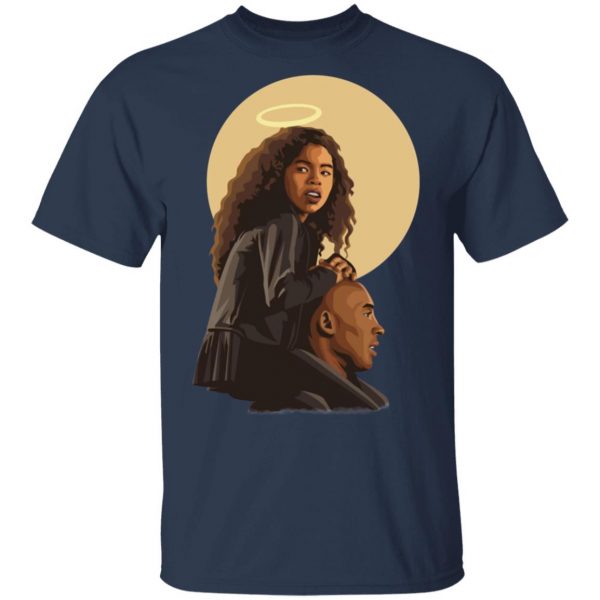 Kobe and Gigi Rip Father and Daughter T-Shirt, Long Sleeve