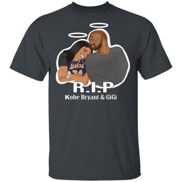 Rip Gigi And Kobe Father and Daughter T-shirt, Long Sleeve