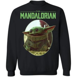 Baby Yoda Shirt Star Wars The Mandalorian The Child Circle Long Sleeve