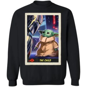 Star Wars The Mandalorian The Child Baby Yoda Trading Card Shirt