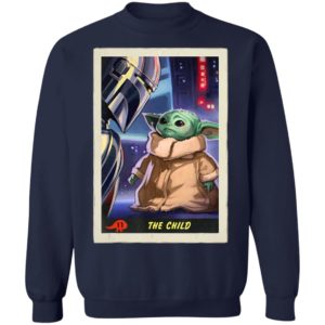 Star Wars The Mandalorian The Child Baby Yoda Trading Card Shirt