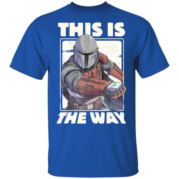 Star Wars The Mandalorian This Is The Way Shirt Hoodie LS