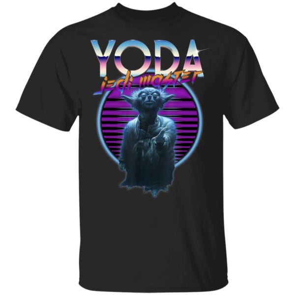 Star Wars Yoda Jedi Master T- Shirt The Ultimate Retro 80’s