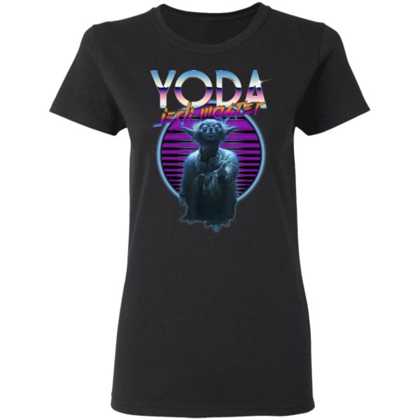 Star Wars Yoda Jedi Master T- Shirt The Ultimate Retro 80’s