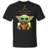 Baby Yoda Hug Green Bay Packer Shirt Hoodie