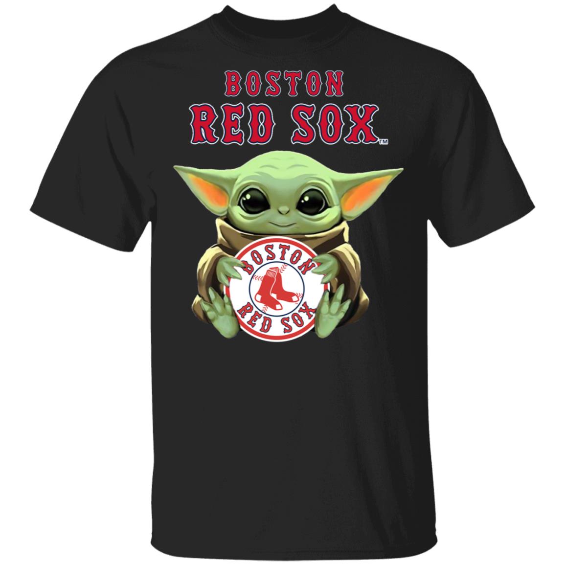Star Wars Baby Yoda hug Boston Red Sox shirt, hoodie, sweater, ladies-tee  and tank top