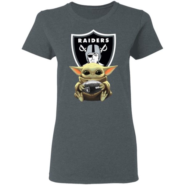 Baby Yoda Hug Oakland Raiders Star Wars Shirt Hoodie