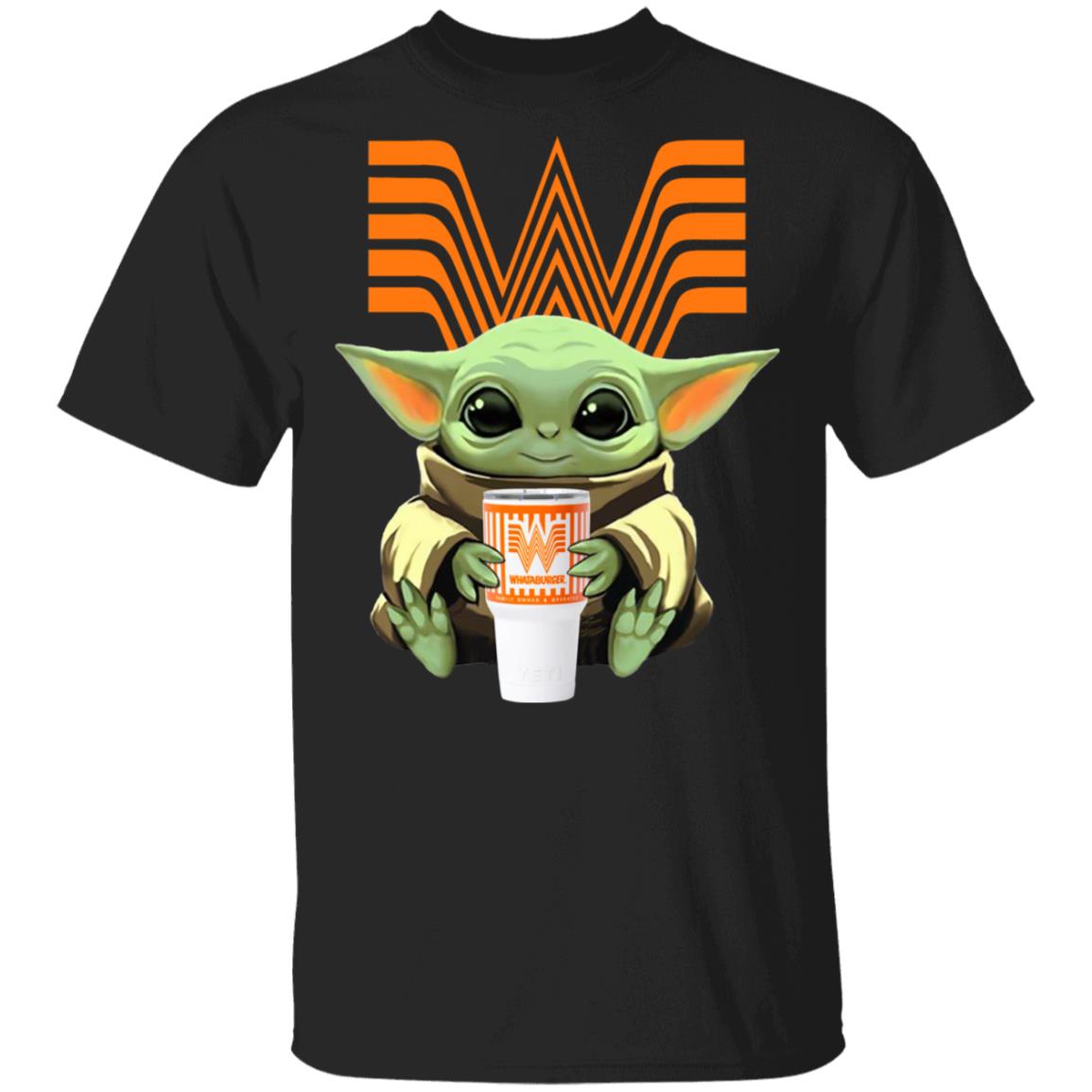 Whataburger Baby Yoda Lover Tropical Baseball Jersey Shirt