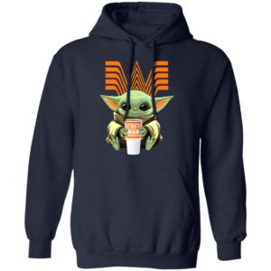 Baby Yoda Drink Whataburger Star Wars Shirt Hoodie LS