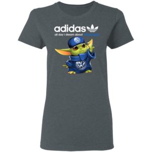 Baby Yoda All Day I Dream About Volkswagen Adidas Shirt Hoodie LS