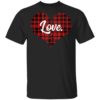 Bowling Vintage Retro Heart Bowling Valentines Day T-Shirt Long Sleeve