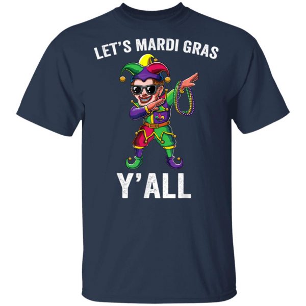 Dabbing New Orleans Mardi Gras Jester Dab T-Shirt, Hoodie, LS