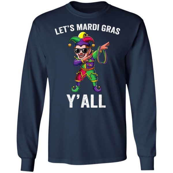 Dabbing New Orleans Mardi Gras Jester Dab T-Shirt, Hoodie, LS